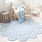 Safavieh 6 x 6 ft. Cape Cod Round Area Rug, Blue & Ivory CAP230M-6R - alternate 4